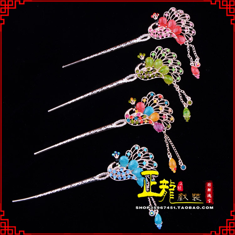 香格里拉头饰化妆用品饰品花旦小姐青衣头饰簪子发簪 发簪