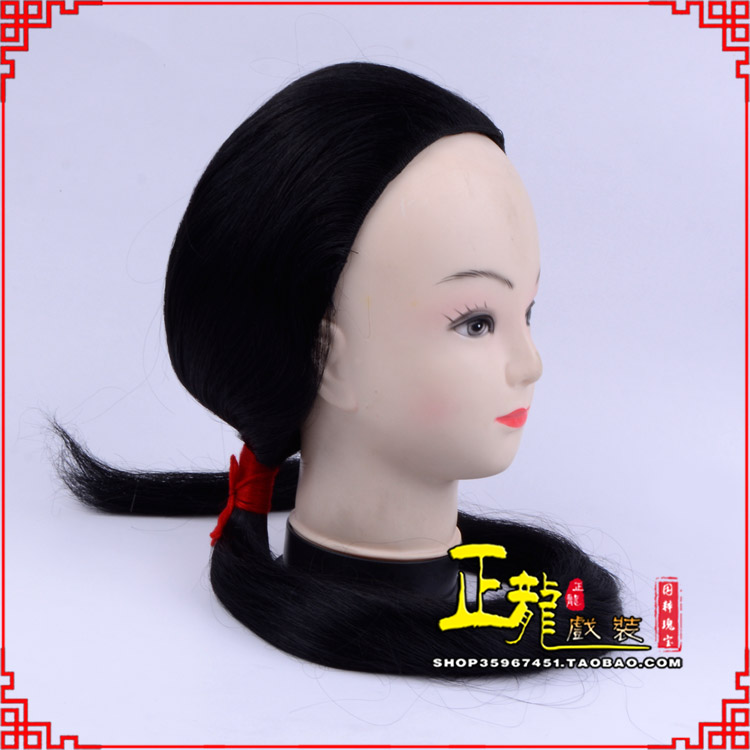 香格里拉古装影视演出头套花旦假发 真发古装发