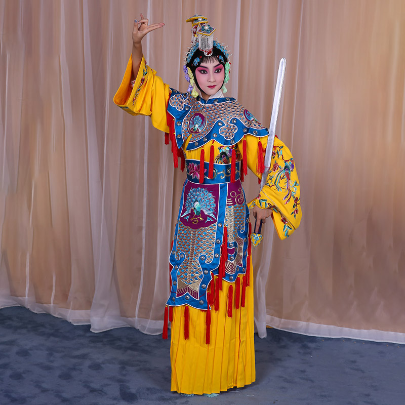 香格里拉霸王别姬虞姬服 软绉别姬服