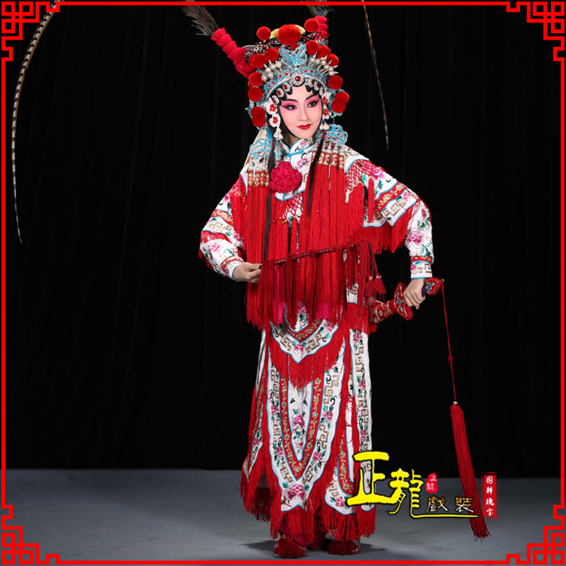 香格里拉刀马旦改容战父 软绉镶边女改良靠