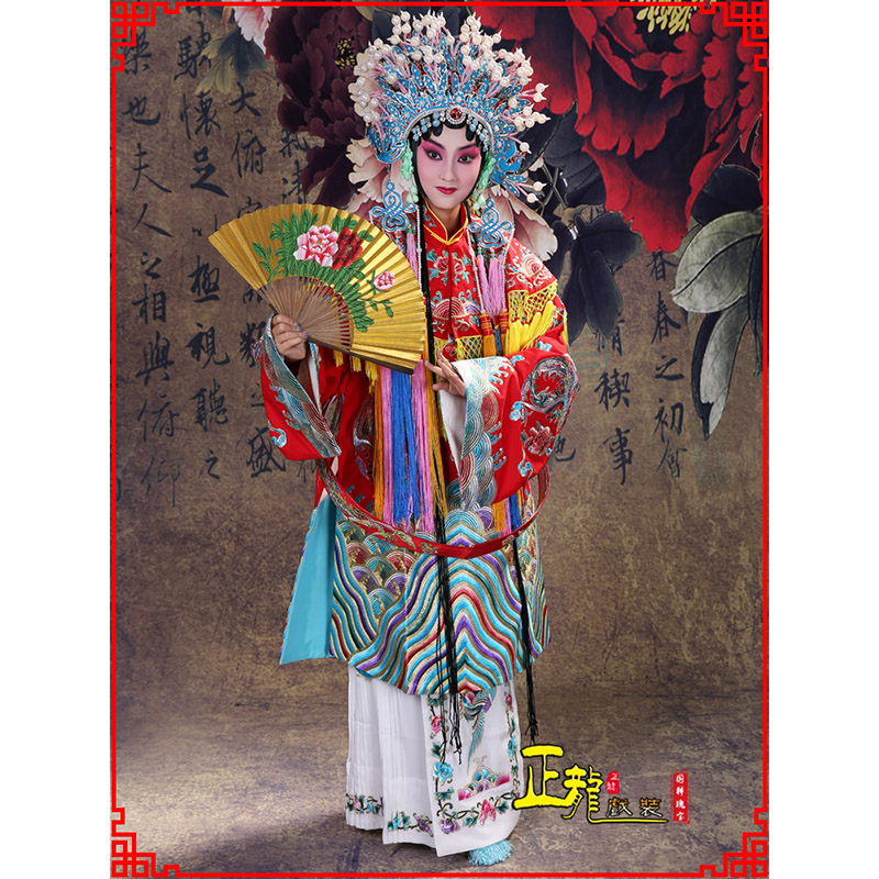 香格里拉凤袍杨贵妃贵妃醉酒 软绉团凤女蟒